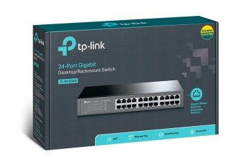 Tp-Link TL-SG1024D 24 Port Rackmount Masaüstü Gigabit Switch
