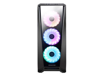 Xigmatek  MYSTIC 9 Tempered Glass 650W 80Plus 4*RGB Fan Control Gaming Kasa