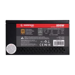 Rampage P850 850W APFC 14cm Long Life HDB Fan 80 Plus Gold Sertifikalı Gaming Power Supply