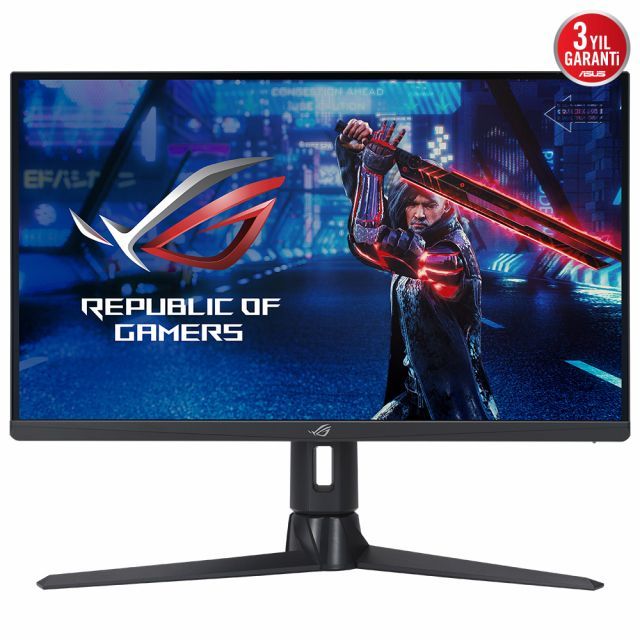 ASUS XG27AQMR ASUS ROG STRIX XG27AQMR 27 HDR GAMING 2K FAST IPS FREESYNC VE G-SYNC UYUMLU 2560 x 1440 1MS 300HZ DP HDMI USB VESA 3YIL ELMB SYNC PIVOT Monitör