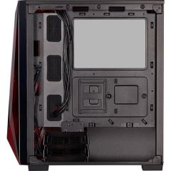 CORSAIR CC-9020131-EU SPEC-DELTA RGB TEMPERED GLASS MID-TOWER ATX GAMING CASE +CV550 POWER SUPPLY BLACK