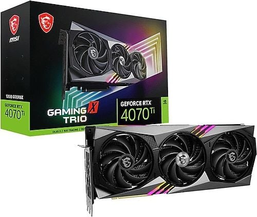 MSI VGA GEFORCE RTX 4070 TI GAMING X SLIM WHITE 12G RTX4070 TI 12GB GDDR6X 192B DX12 PCIE 4.0 X16 (3XDP 1XHDMI)