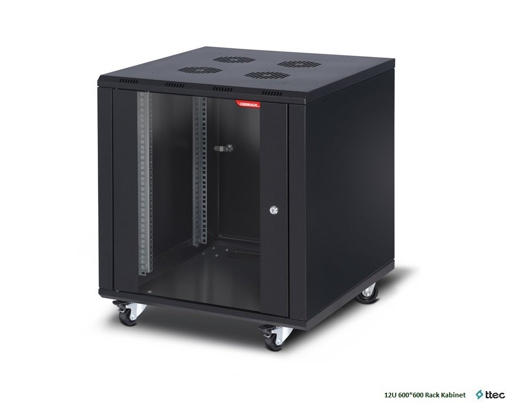 Ttec Business 19'' 12U 600x600 Rack Kabinet Blueline - Formrack Kabinet Üretim Rohs Sertifikalı