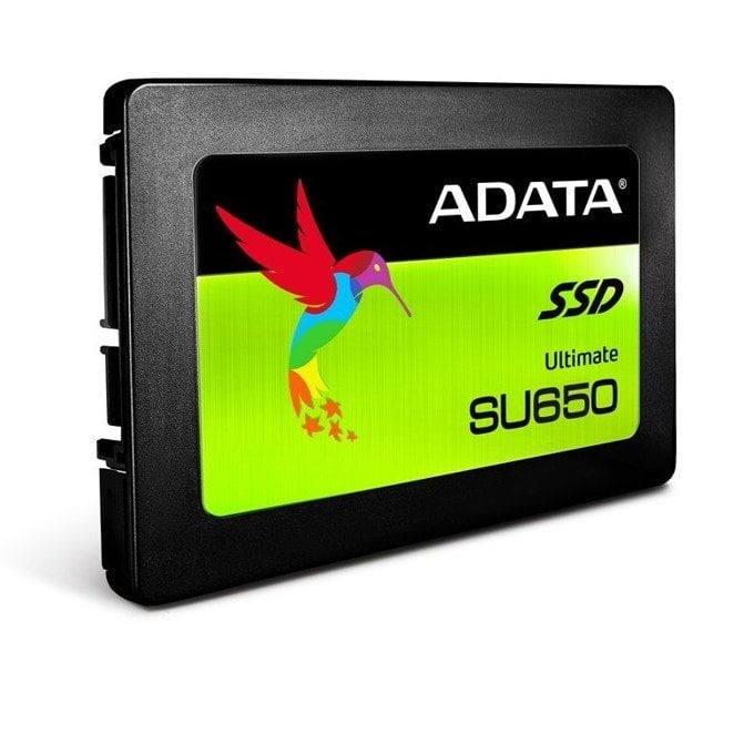 Adata Ultimate SU650 120GB 2.5'' SSD...540/450/s Yüksek Hızlı 3D Nand ve ECC Teknolojili Özel Yazılım Destekli Adata Ssd