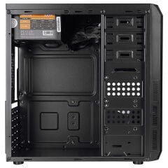 Everest 318B 300W Peak Siyah Metal Panel ATX Mid-T PC Kasası