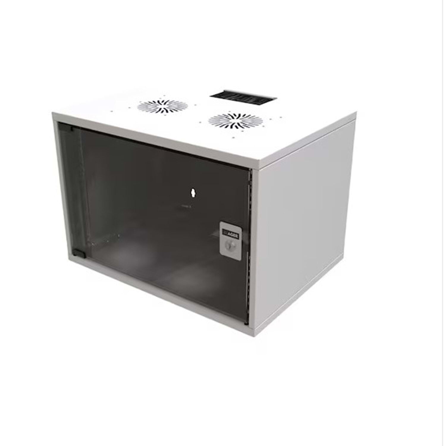 AGER DEMONTE SOHO KABINET 9U (ON CAM KAPAKC- B1 BEYAZ)