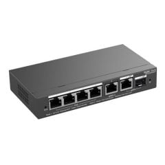 Ruijie Reyee RG-ES206GS-P 6 Port Gigabit Cloud Yönetilebilir PoE+ Switch 4 Port PoE+ 54W 1GE Combo