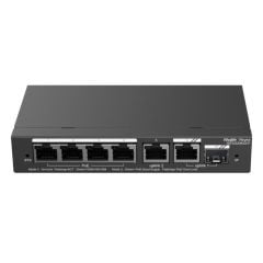 Ruijie Reyee RG-ES206GS-P 6 Port Gigabit Cloud Yönetilebilir PoE+ Switch 4 Port PoE+ 54W 1GE Combo