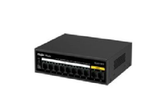 Reyee RG-ES110F -P 10 Portlu, 10/100 F ast Ethernet,Tak Ç alıştır Sw itch, 8 Port PoE+ (110W)