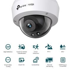 TP-LINK VIGI C240I(2.8MM)  4MP IR DOME NETWORK KAMERA