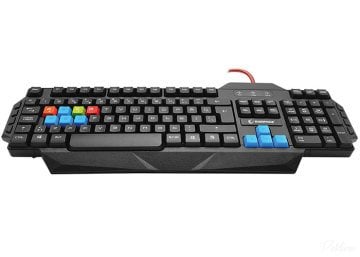 Rampage Kb-R06 Oyuncu Tasarım Örgü Kablolu Gaming Klavye - Renkli Tuşlar