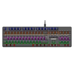 Everest KB-MK1 Lumos Siyah USB Rainbow Aydınlatmalı RED Switch Full Anti-Ghosting Mekanik Gaming Oyuncu Klavye