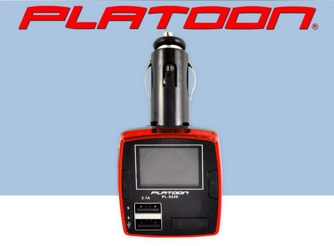 PL-9249 1.8 TFT 2 USB FM TRANSMITTER SD/USB
