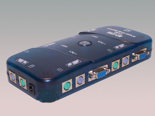 SLINK MT470S 4 PORT KVM SWITCH- 4 PC 1 MÖNİTOR