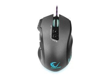 Rampage SMX-R81 Sniper Tuşlu USB Siyah 3000dpi RGB Gaming Mouse