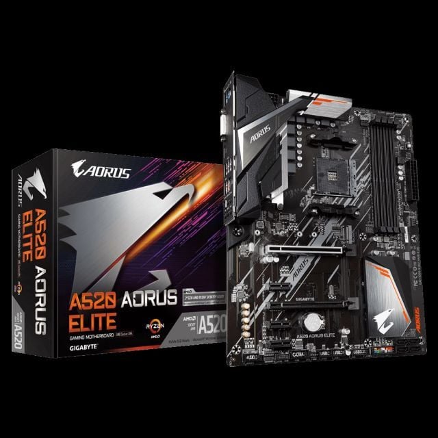 A520-AORUS-ELITE MAB AMD A520 AM4 DDR4 AORUS ELITE