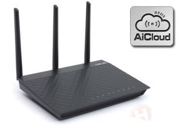 Asus AC750 Fiber Destekli Çift-Bant ADSL/VDSL Wi-Fi Modem Router (DSL-AC51)