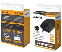 A4 TECH OP620D-B OPTIK MOUSE USB SİYAH
