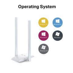 TP-LINK MERCUSYS MW300UH 300MBPS HIGH GAIN WIRELESS USB ADAPTER MICRO USB 2.0 2 EXTERNAL  ANTENNAS