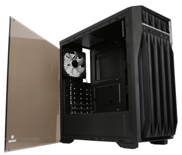 HIPER POSEIDON GAMING MID ATX KASA (MAVİ LEDLİ POWERSIZ OYUNCU KASASI)