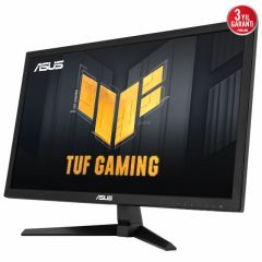 ASUS VG248Q1B 24 GAMING LED FREESYNC  1920x1080 0.5MS 165HZ DP HDMI MM VESA 3YIL ELMB EYECARE FLICKER-FREE Monitör