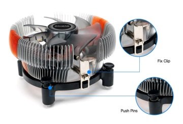 Zalman CNPS90F 92mm FSB Intel AMD CPU/İşlemci Soğutucu Fan