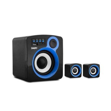 Snopy SN-1120 2+1 5W+3W*2 Siyah Usb+SD Destekli Multimedia Speaker defolu
