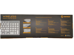 Everest KB-80W Beyaz/Gümüş 2.4Ghz Ultra İnce Q Mac/Win/Android/Ios Uyumlu Klavye