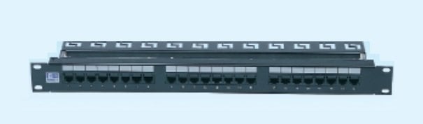 HCS DataLink 250E 19'' 24 Port Utp Cat6E P6E-02403-1U Bakır Patch Panel