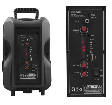 Mikado MD-45BT Kablolu Toplantı Anfisi - Bluetooth Usb Tf Fm 3.7v1800mah