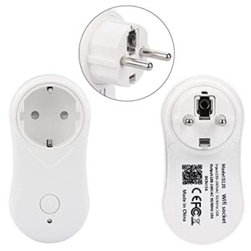 Akıllı Priz Tuya Smart  Google Home Alexa Zaman Ayarlı RoHS Belgeli