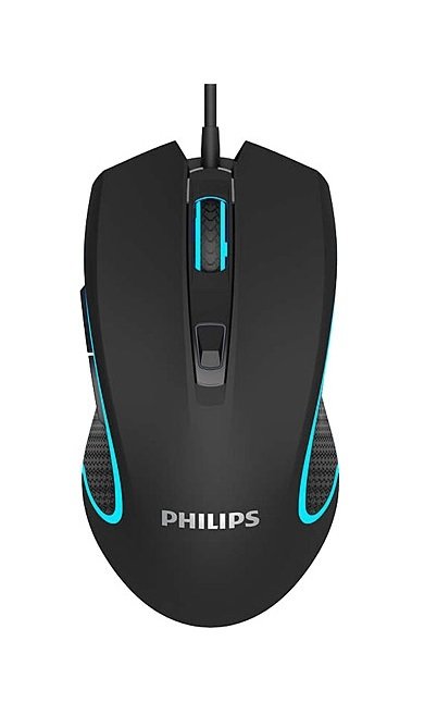 Philips SPK9413 Usb Siyah 1200/2400/3200/6400dpi Gaming Mouse