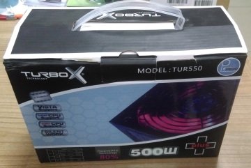 TURBOX TUR550 500W Aktif PFC 12cm Fan Power Supply