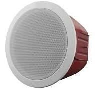 582480 24W Tavan Tipi Metal Hoparlör ABS Back Box EN54 Fire Proof L-