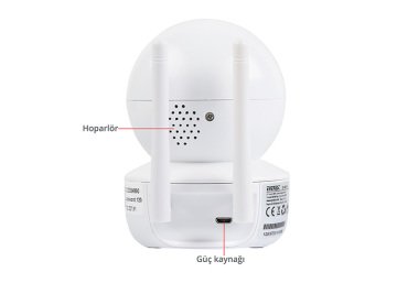 Everest DF-891W 2.0 MP HD Lens 2.8mm/3.6mm IP Smart Wifi Network TF Card Güvenlik Kamerası Yoosee