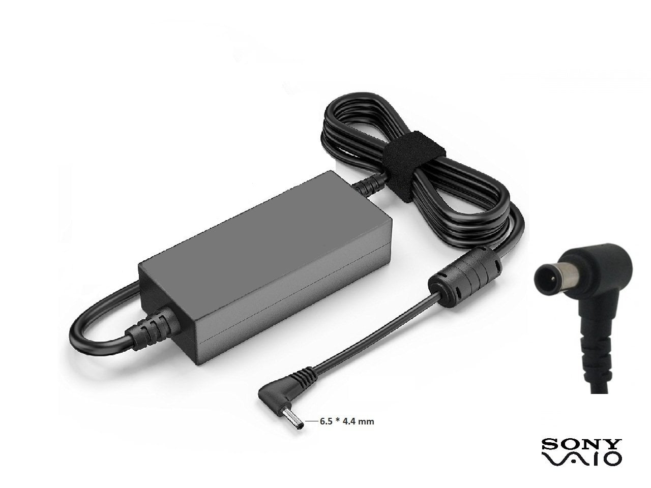 Compaxe CLS-102 Sony Vaio Notebook/LG notebook Adaptörü 19.5V 4.74A 90W 6.5*4.4 İğneli Yuvarlak L Uçlu Kolay Taşınır Tasarımlı Güvenli Hızlı Şarj Sağlayan Yüksek Verimli Sony Vaio Adaptör(nba82)