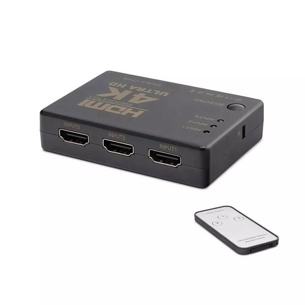 HADRON HDX1308(236) SWITCH HDMI 4K 3 IN 1 PORT
