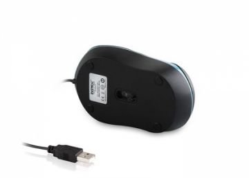 Everest SM-246 Usb Siyah /Açık Mavi Mouse