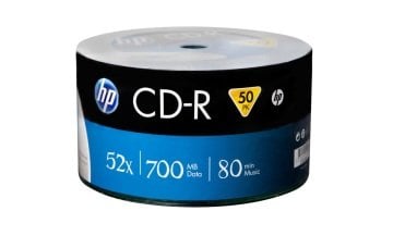 HP Boş Cd - HP CRE00070-3 CD-R 52X 700Mb 50li Spindle