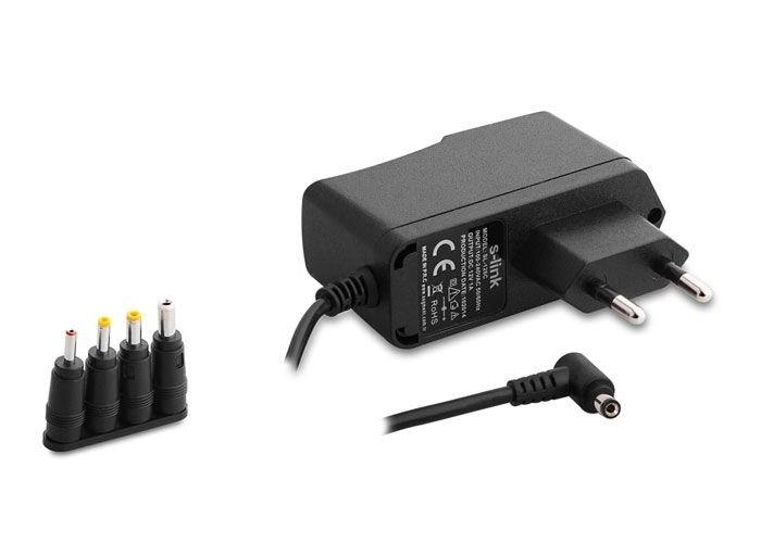 S-link SL-126B 9V 1A 1.2m 4 Uçlu Universal Modem Adaptör