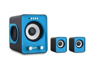 Snopy SN-1130 2+1 5W+3W*2 Mavi Usb+SD+Fm Destekli Multimedia Speaker
