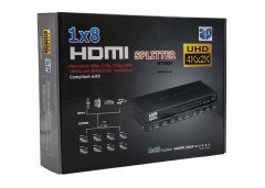 Hytech HY-LU8 8 Port 4K*2K HDMI Splitter