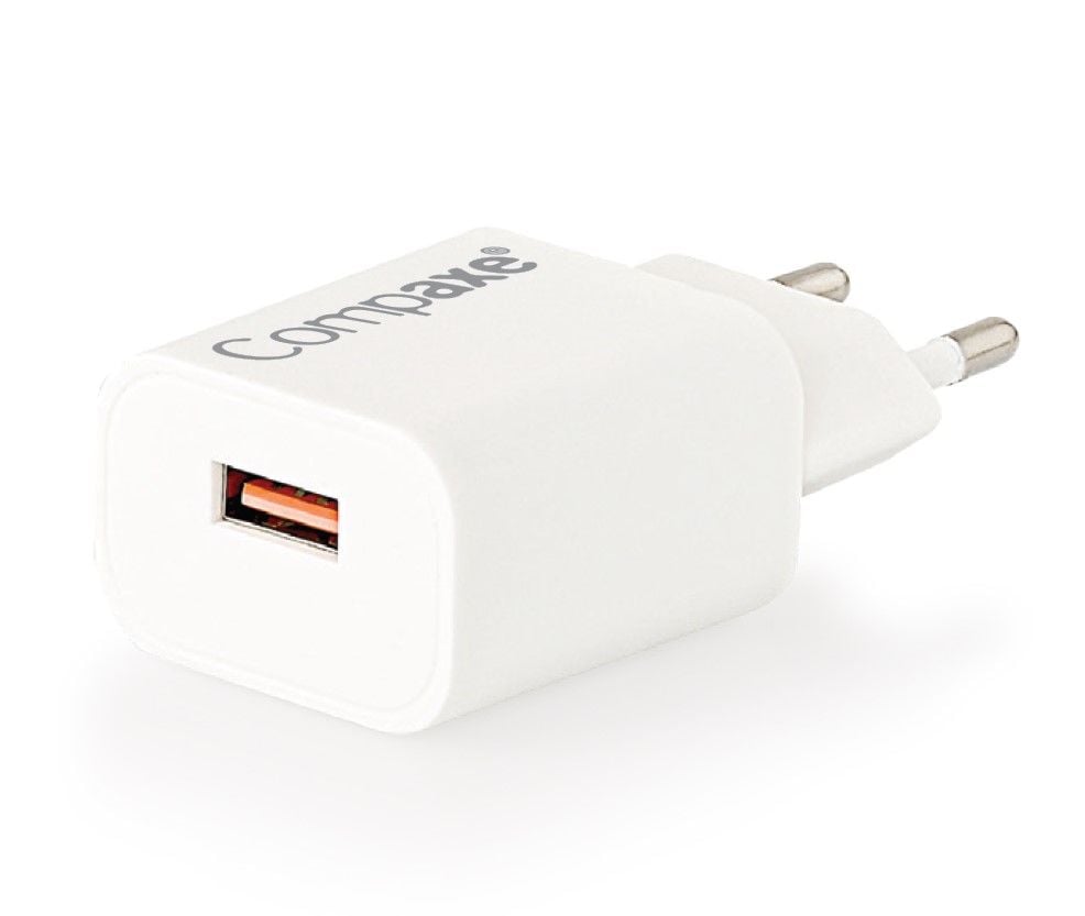 COMPAXE CTA-150QC 18W 5V 3A/ 9V 2A/ 12V 1.5A QC ADAPTÖR BEYAZ