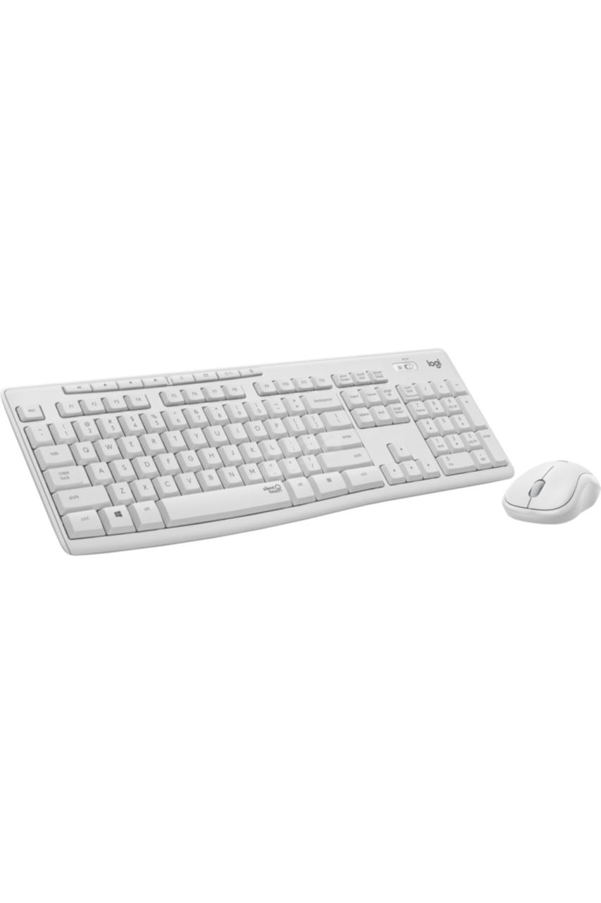 Logitech Mk295 Kablosuz Sessiz Klavye Mouse Set Beyaz 920-010089