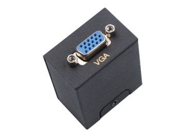 Hytech HY-VGAEX60 60 Mt Vga Extender...Vga Görüntü Sinyalini Cat 5 veya Cat 6 Kabloyla Max. 60 Mt. Uzatıcı Extender