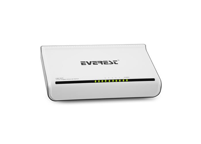 Everest GM-50G 5 Port 1000 Mbps Gigabit Ethernet Switch Hub