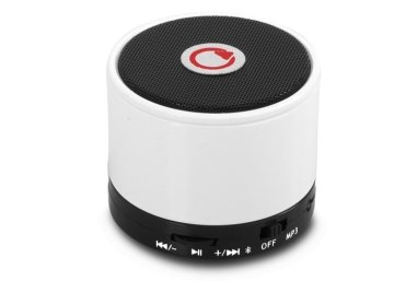 Mikado MD-10BT Beyaz FM Radyo Destekli Bluetooth Speaker