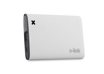 S-link IP-M42 4200mAh 2100MA Çıkış Beyaz Powerbank Şarj Aleti Taşınabilir Pil Şarj Cihazı