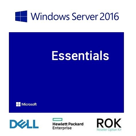 Ms Windows Server 2016 Essentials Edition İşletim Sistemi - Dell W2K16ESN-Rok