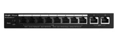 Reyee RG-ES210GC-LP 10 Portlu, 10/100/1000 Gigabit, Yönetilebilir Switch, 8 Port PoE+ (70W)